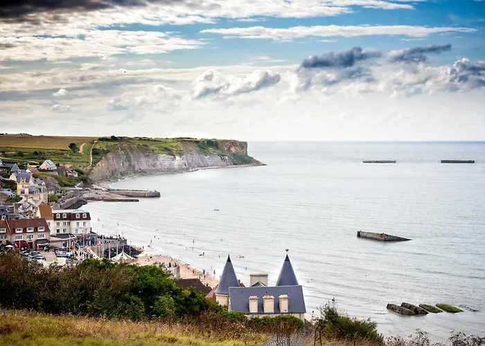 아파트 La Vie Est Belle - Centre D'arromanches, Terrasse *