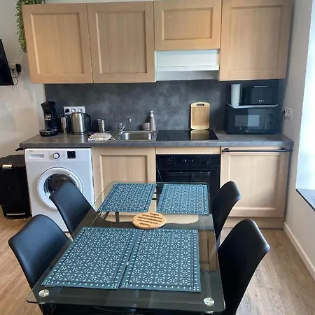 La Vie Est Belle - Centre D'arromanches, Terrasse Apartmán