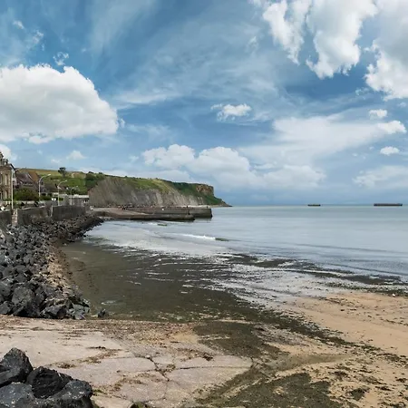 La Vie Est Belle - Centre D'arromanches, Terrasse Lägenhet
