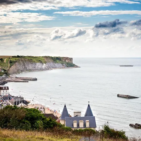 Lägenhet La Vie Est Belle - Centre D'arromanches, Terrasse *